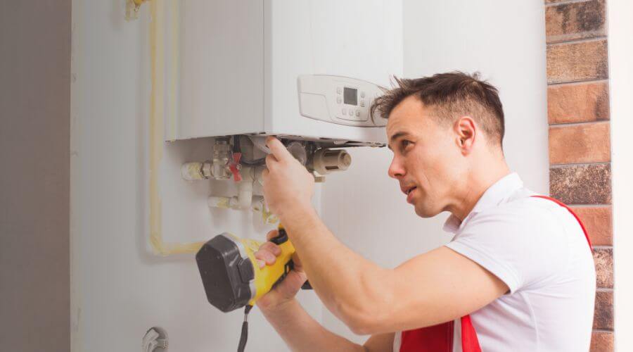 Local tankless water heater installation in Mesopotamia, OH